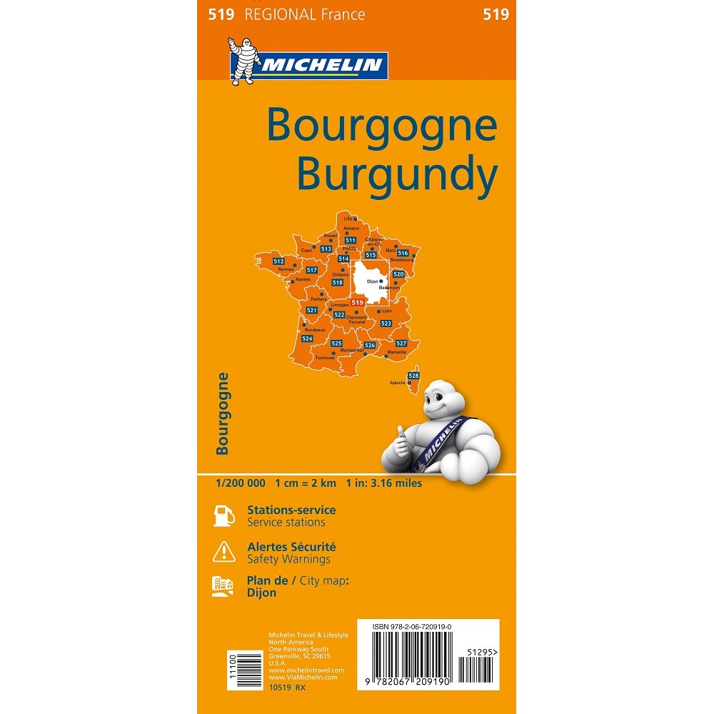 519 Bourgogne Michelin